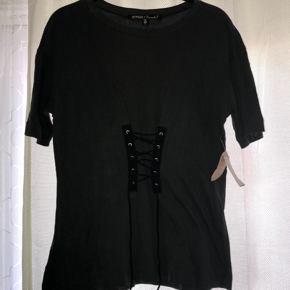 Black corset top